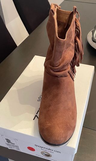 Botas Tino Gonzalez Marrones Talla 38