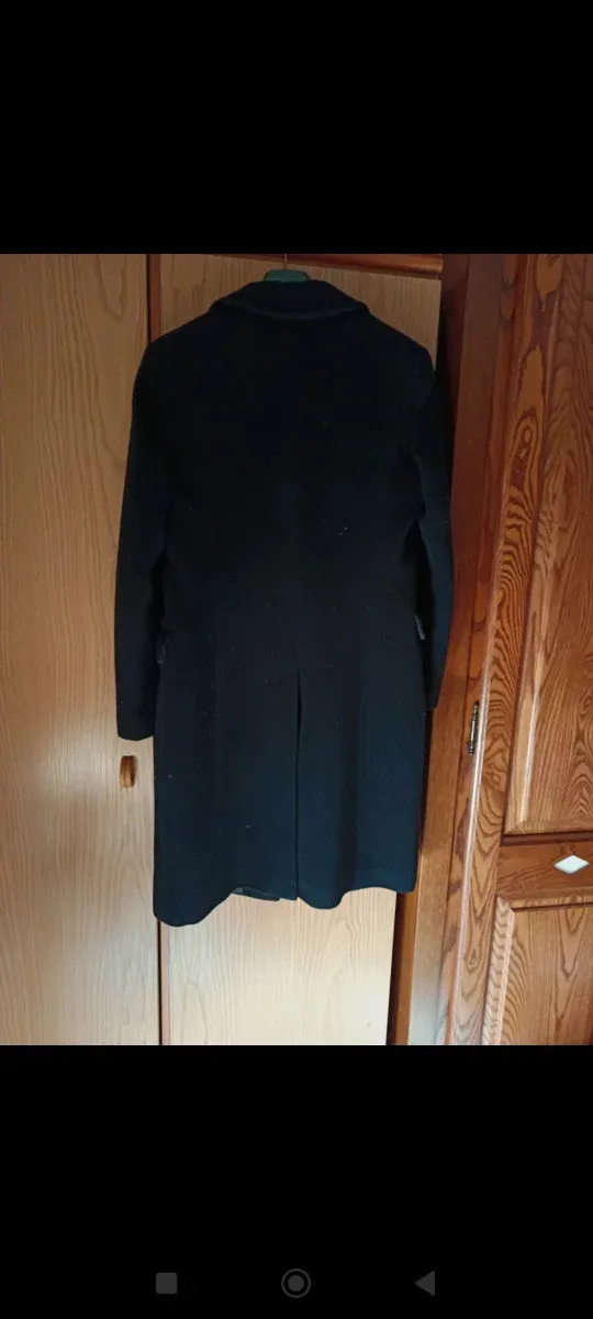 Cappotto donna nero taglio elegante tg 44
