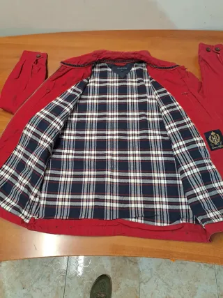 Cazadora Tommy Hilfiger Roja Hombre