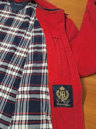 Cazadora Tommy Hilfiger Roja Hombre