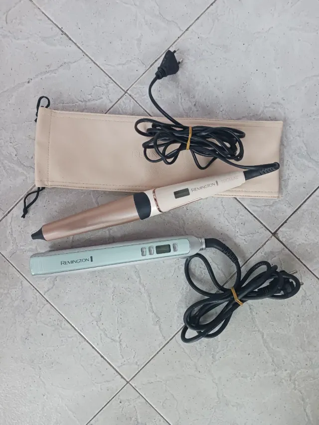 Lote Plancha y Rizador Remington