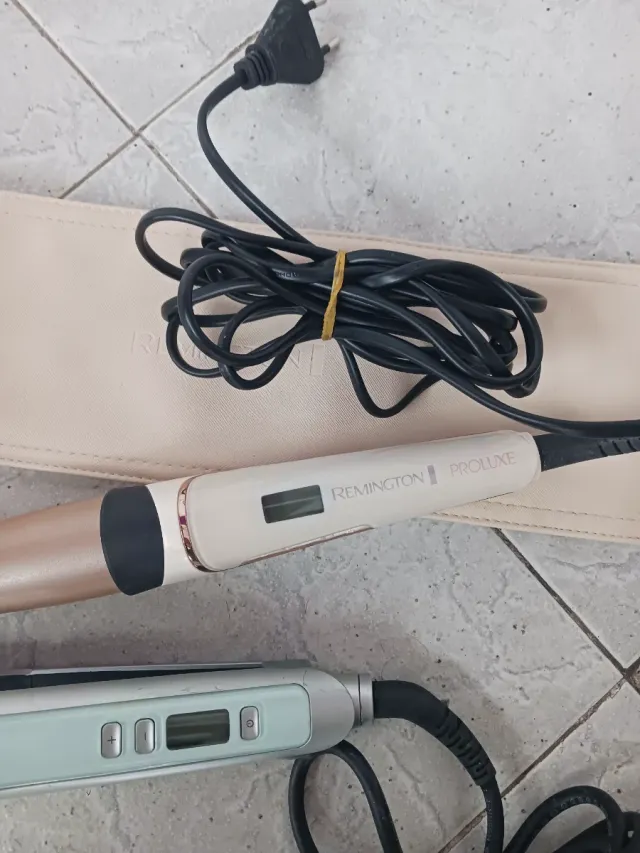 Lote Plancha y Rizador Remington