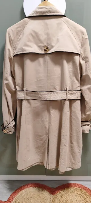 Gabardina Naf Naf Beige Talla 42