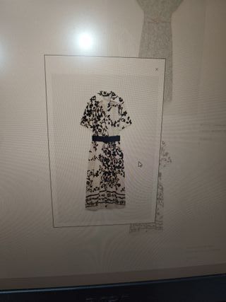 Vestido Zara Lino Natural XS NUEVO con etiqueta