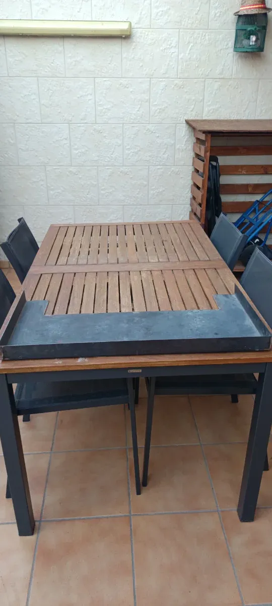 Base protectora suelo estufa leña.