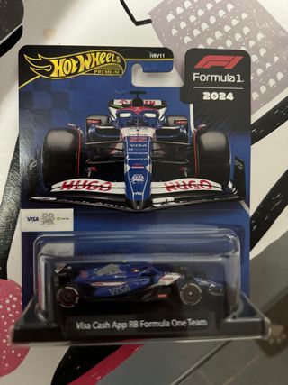 Hot Wheels Premium F1 Visa Cash App RB #22
