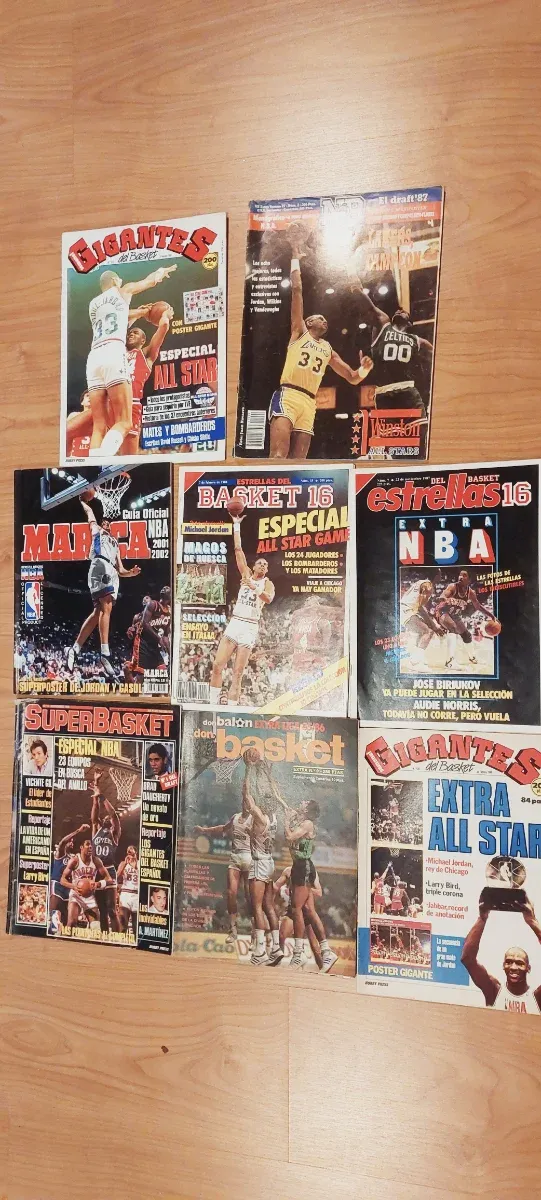 Revistas basket.