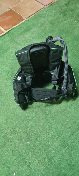 Chaleco buceo, jacket , bcd, Cressi-Sub Negro