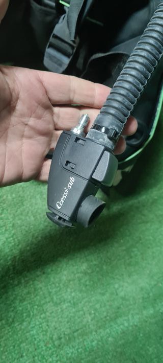 Chaleco buceo, jacket , bcd, Cressi-Sub Negro