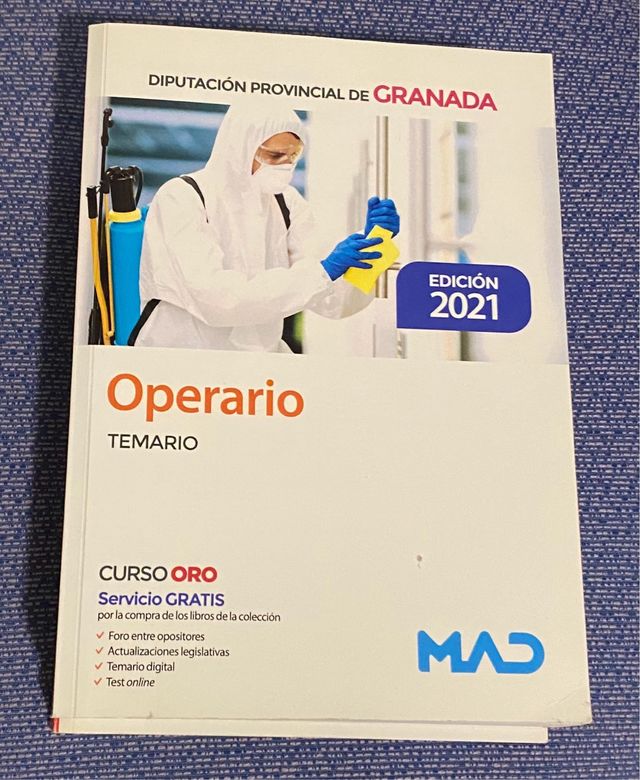 Operario de la Diputación de Granada. Temario (...