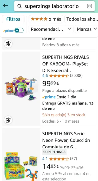 SuperZings Laboratorio