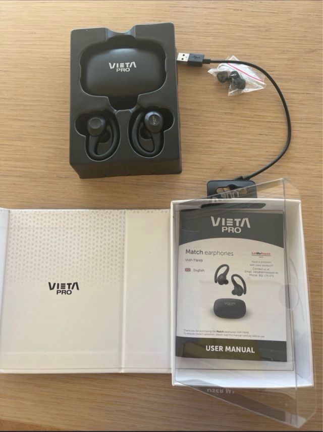 Auriculares Vieta Pro Negros