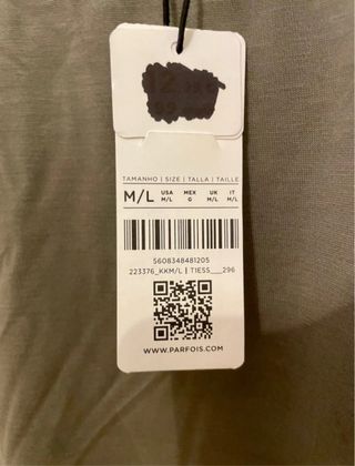 T-shirt de algodão para senhora. Parfois. M-L