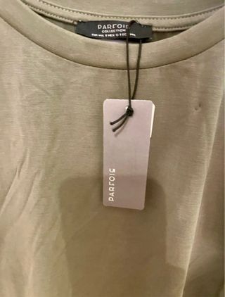 T-shirt de algodão para senhora. Parfois. M-L