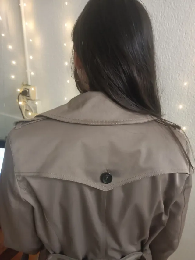 Gabardina Autograph Beige