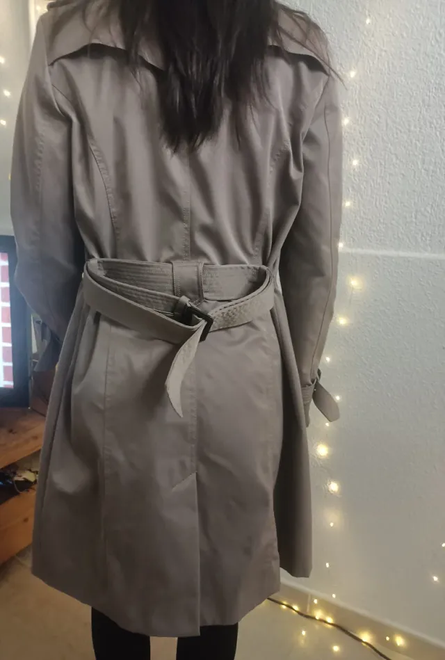 Gabardina Autograph Beige