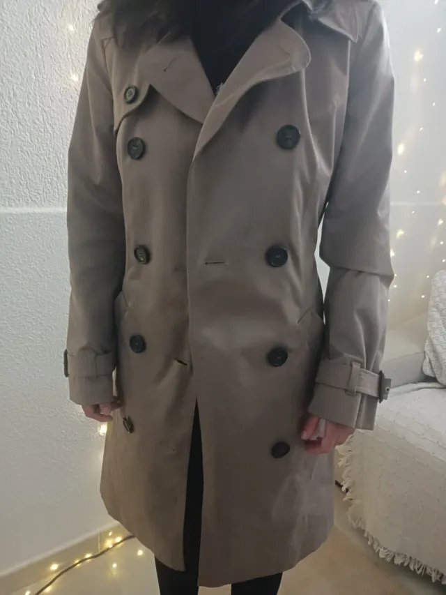 Gabardina Autograph Beige