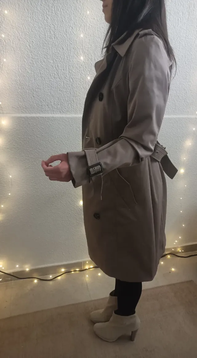 Gabardina Autograph Beige