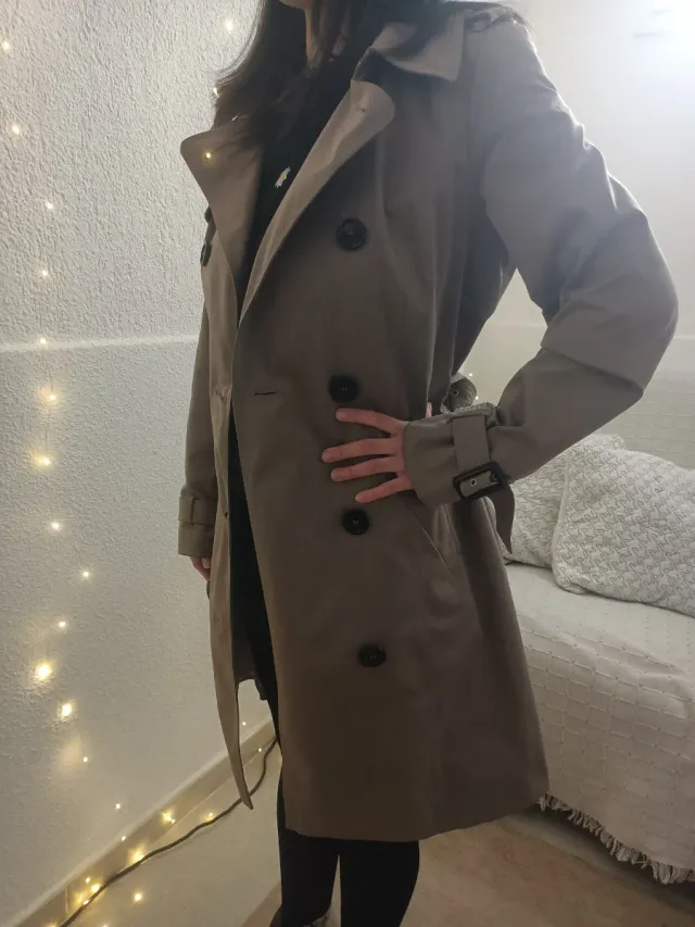 Gabardina Autograph Beige