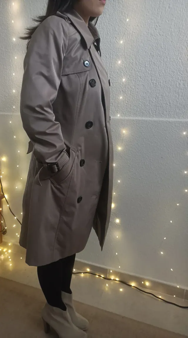 Gabardina Autograph Beige