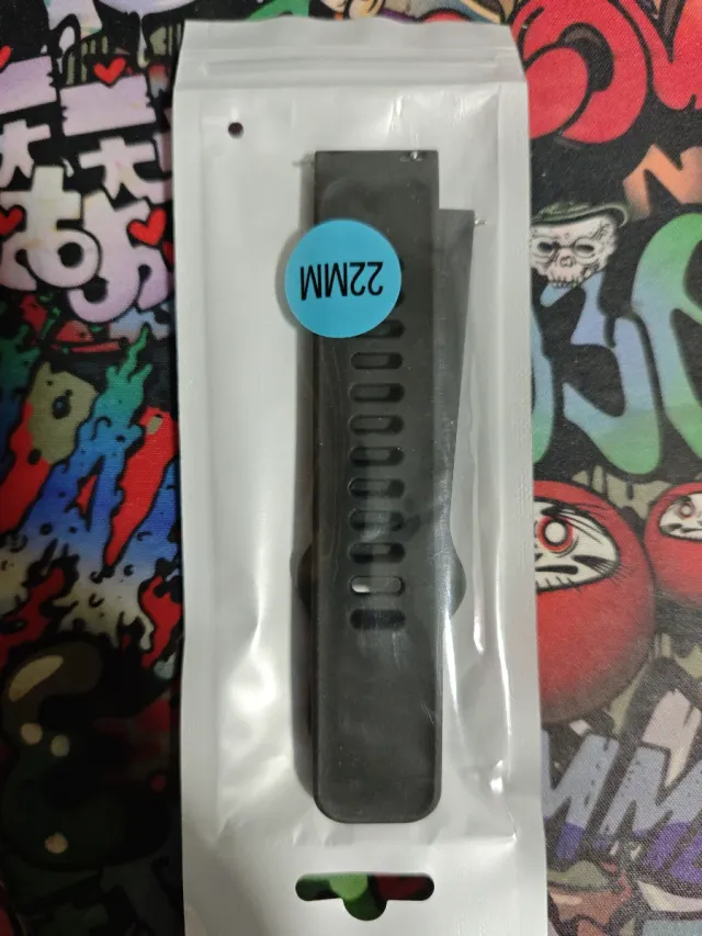 Correa Smartwatch Negra 22mm