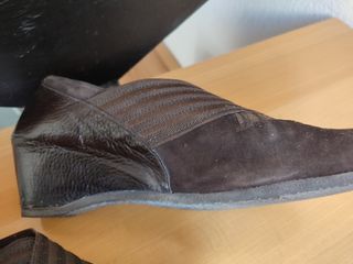 Zapatos de piel y ante