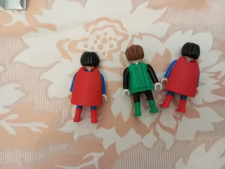 Playmobil Superman e Lanterna Verde Kinder