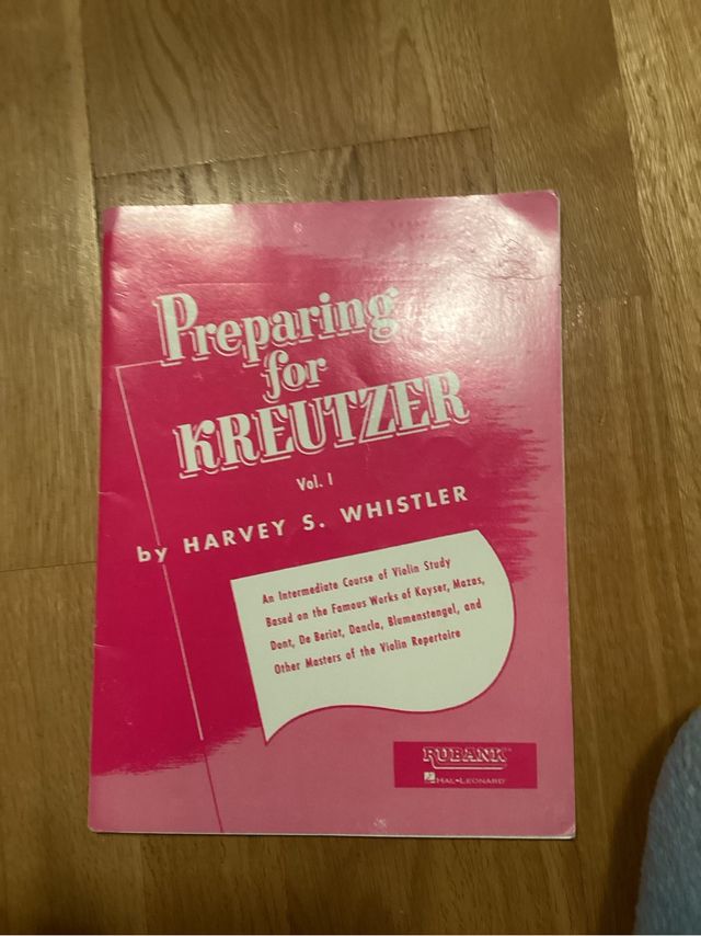 Preparando para Kreutzer Vol. 1