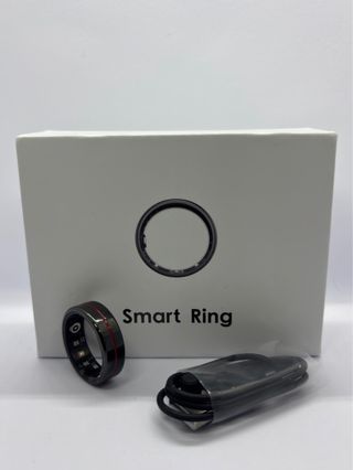 Smart Ring Nero/Rosso - Taglia 11