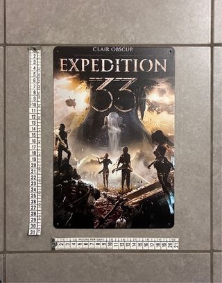 Expedition 33 - Clair Obscur poster alluminio