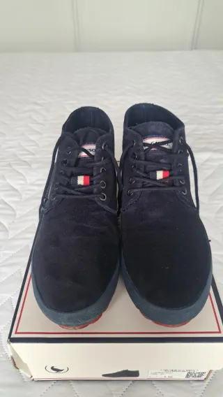 Botín El Ganso Azul Marino Vegano