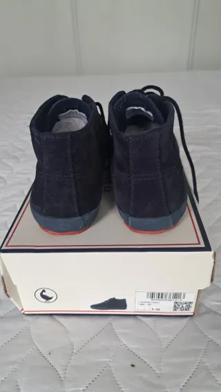 Botín El Ganso Azul Marino Vegano