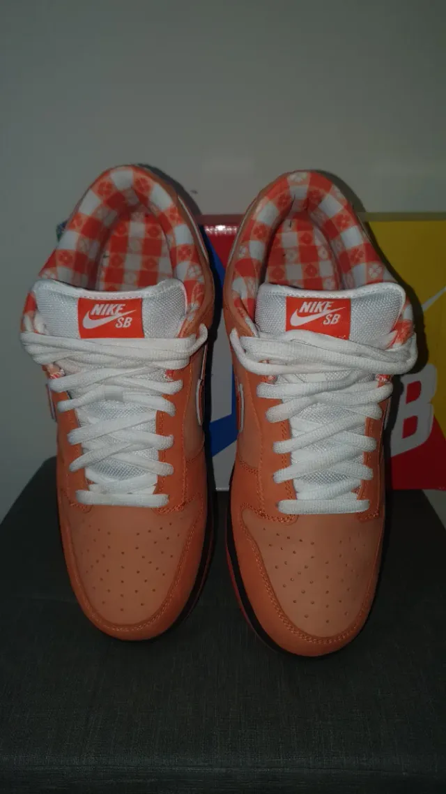 Nike sb Dunk Low lobster Orange