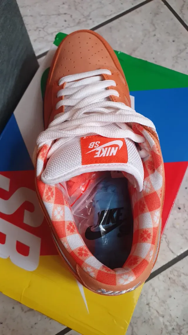 Nike sb Dunk Low lobster Orange