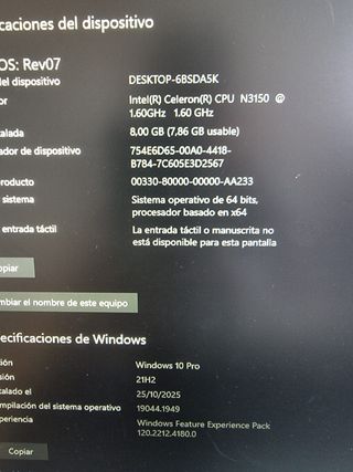 Mini PC Gigabyte GB-BACE-3150 Negro