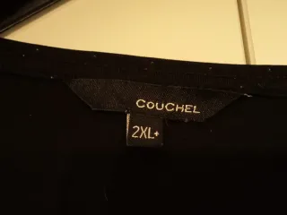 Camiseta Couchel negra talla 2XL