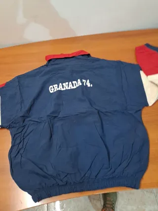 Chaqueta Vintage Michel Azul y Rojo