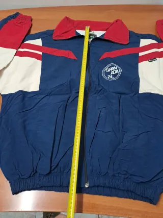 Chaqueta Vintage Michel Azul y Rojo