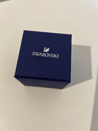 Anillo Infinito Swarovski Plata Nuevo