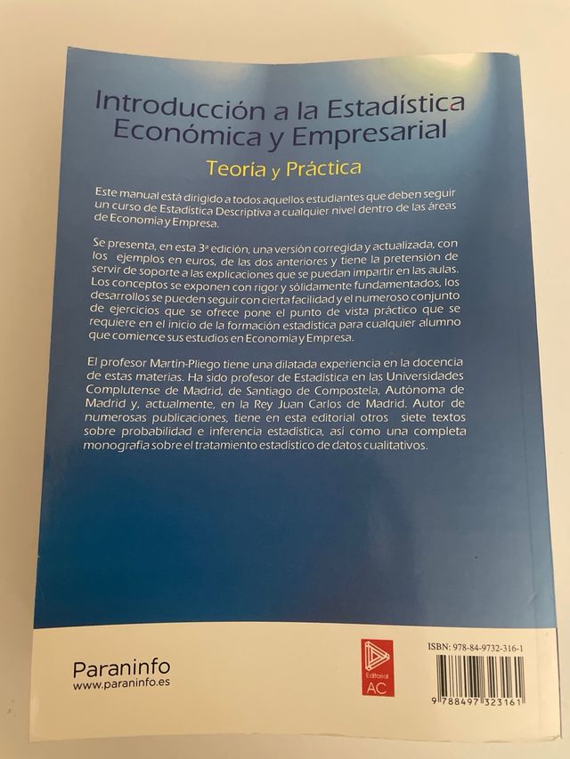 Introducción a la estadística económica empresa...