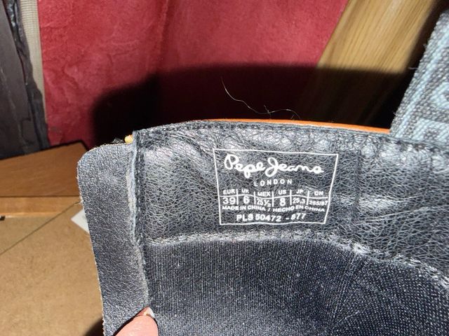 Botas Pepe Jeans Mujer Marrones