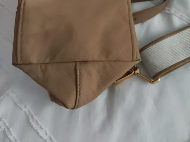 Bolso Bimba y Lola marrón y dorado