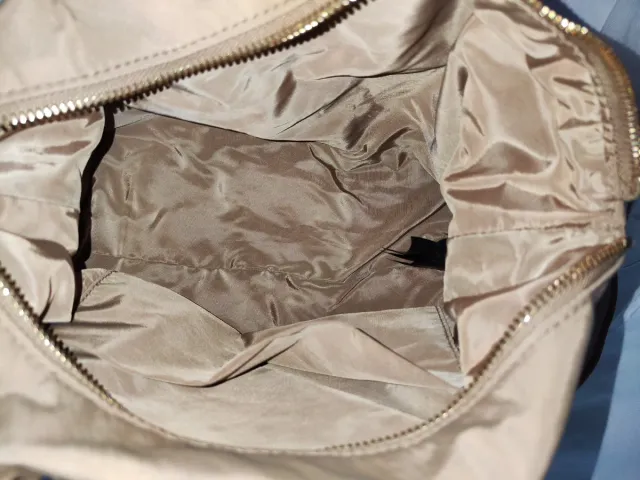 Bolso Bimba y Lola marrón y dorado