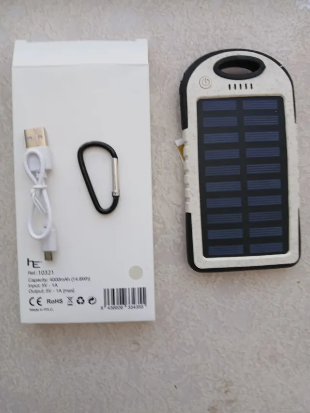 Batería Externa Solar