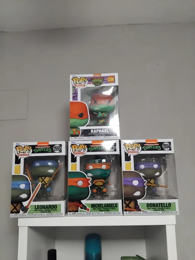 Funko Pop! Tortugas Ninja (Set 4)