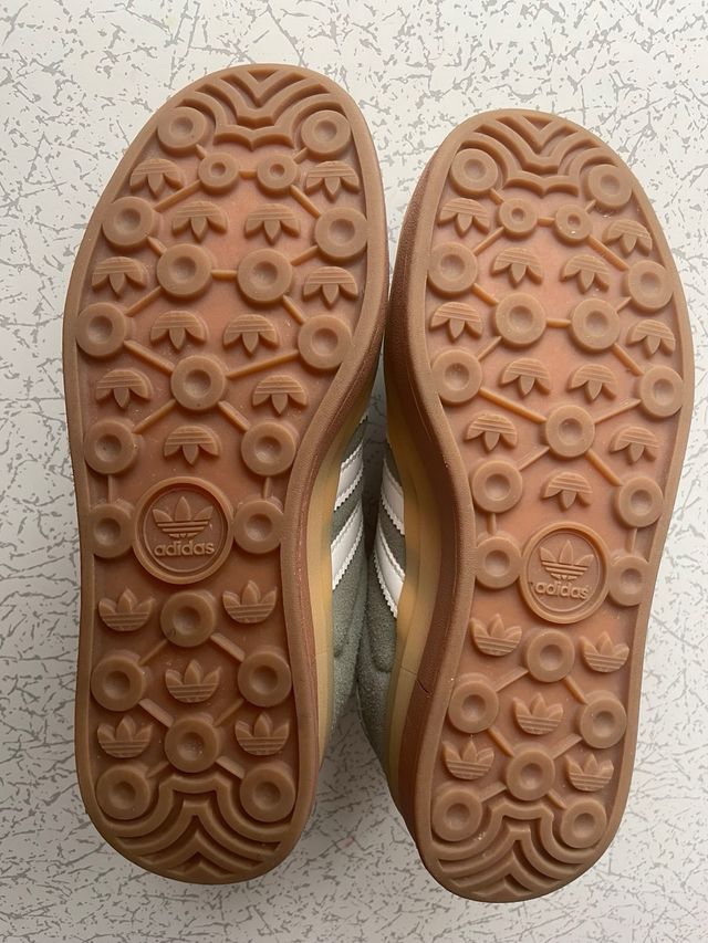 Adidas Gazelle Bold Verde y Blanco