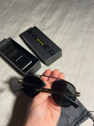 Gafas de Sol Hawkers Negro y Dorado