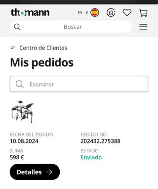 Batería Electrónica Millenium MPS-850