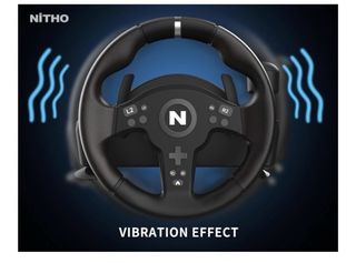 Volante NITH Drive Pro V200 con Pedales