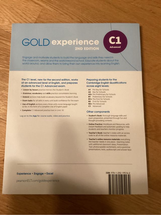 Gold Experience 2nd Edition C1 Workbook (Gold E...
